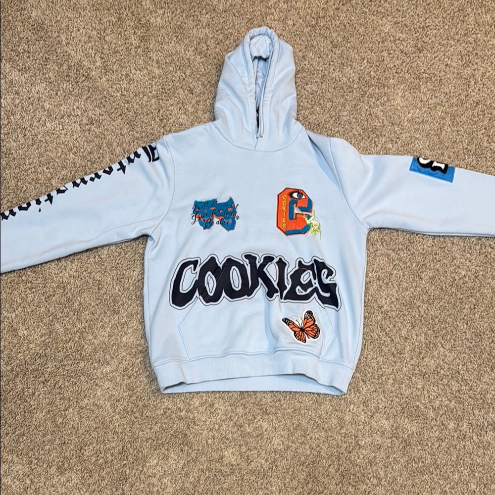 Light Blue Kids Hoodie